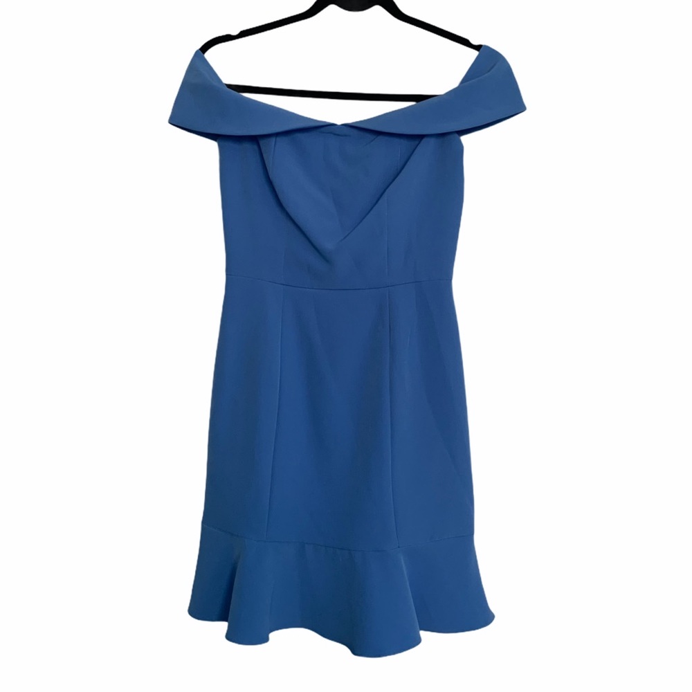 NWT Gianni Bini off the shoulder blue dress 0